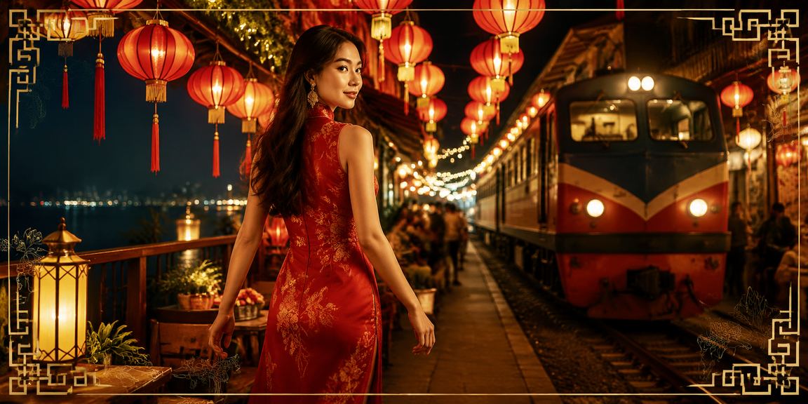 Người hâm mộ bóng đá Hà Nội đặt cược tại chợ đêm dưới ánh đèn rực rỡ